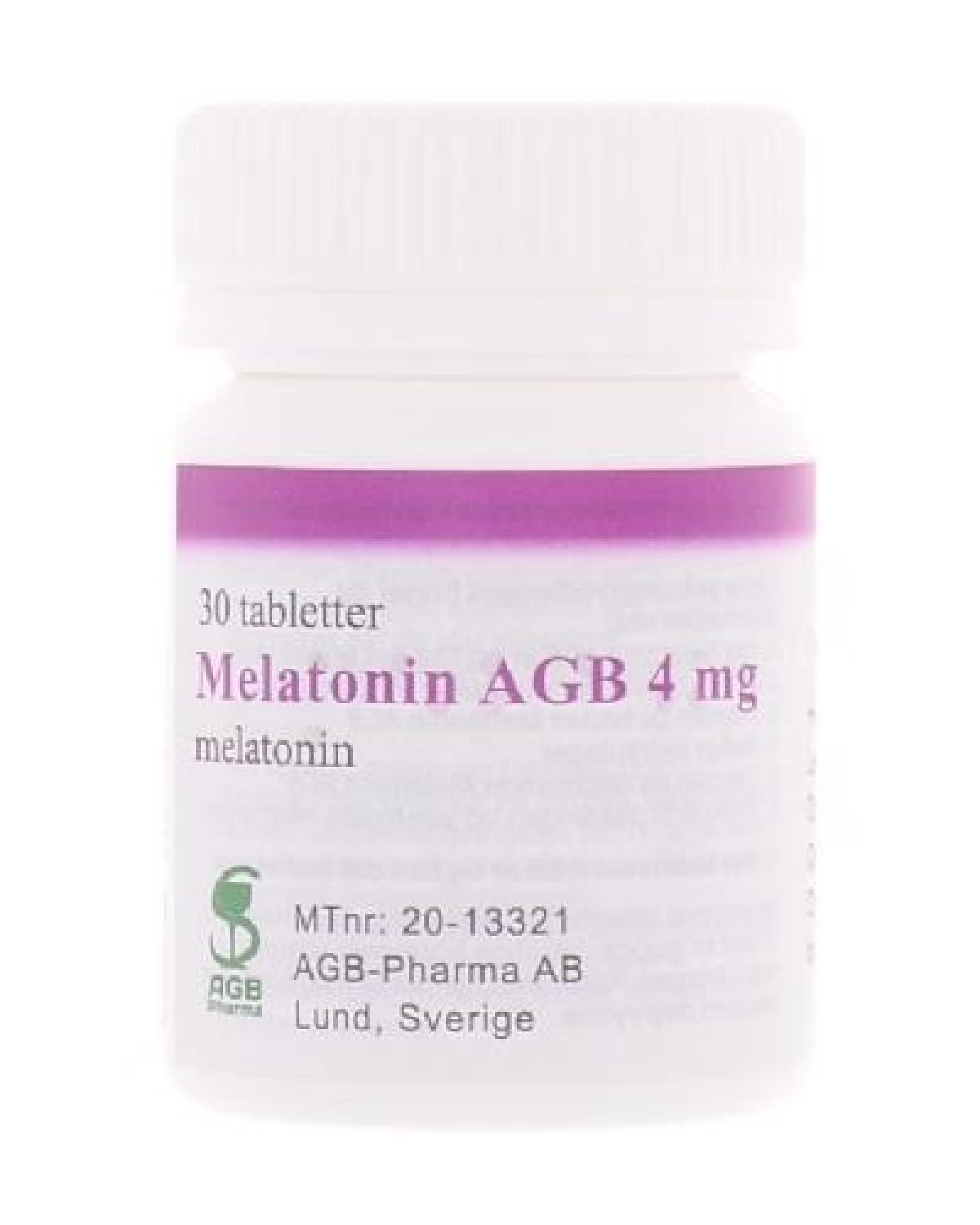 Melatonin Agb Tab 4mg Apotek 1