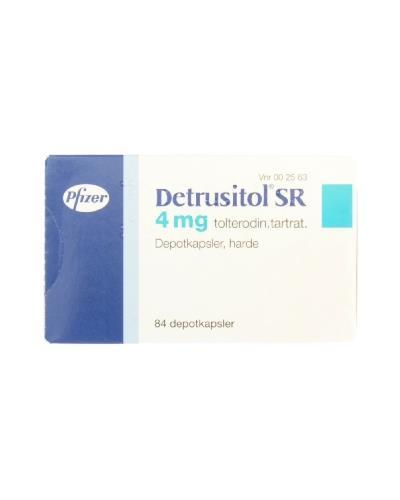 Detrusitol Sr Depotkapsel Hard Mg Stk Apotek