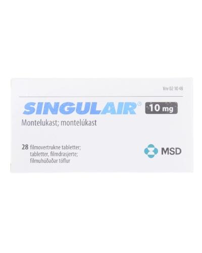 Singulair Tablett Filmdrasjert 10 Mg 28 Stk Apotek 1