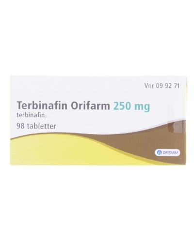 Terbinafin Orifarm Tablett 250 Mg 98 Stk Apotek 1