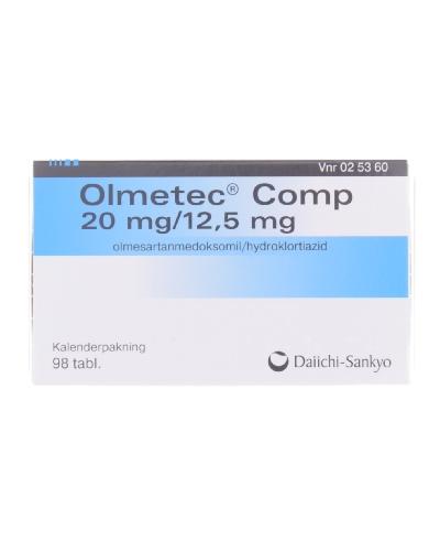 Olmetec Comp Tablett Filmdrasjert Mg Mg Stk Apotek