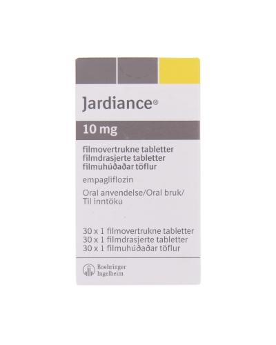 Jardiance Tablett Filmdrasjert 10 Mg 30 Stk Apotek 1