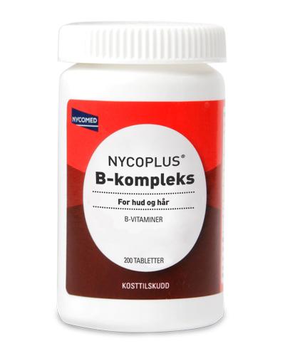 Nycoplus B-kompleks Tabletter 200stk - Apotek 1