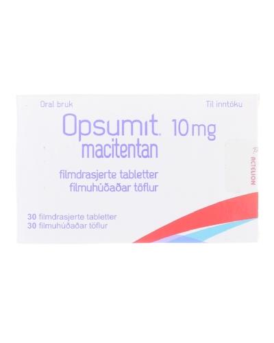 Opsumit Tablett, filmdrasjert 10 mg 30 stk - Apotek 1