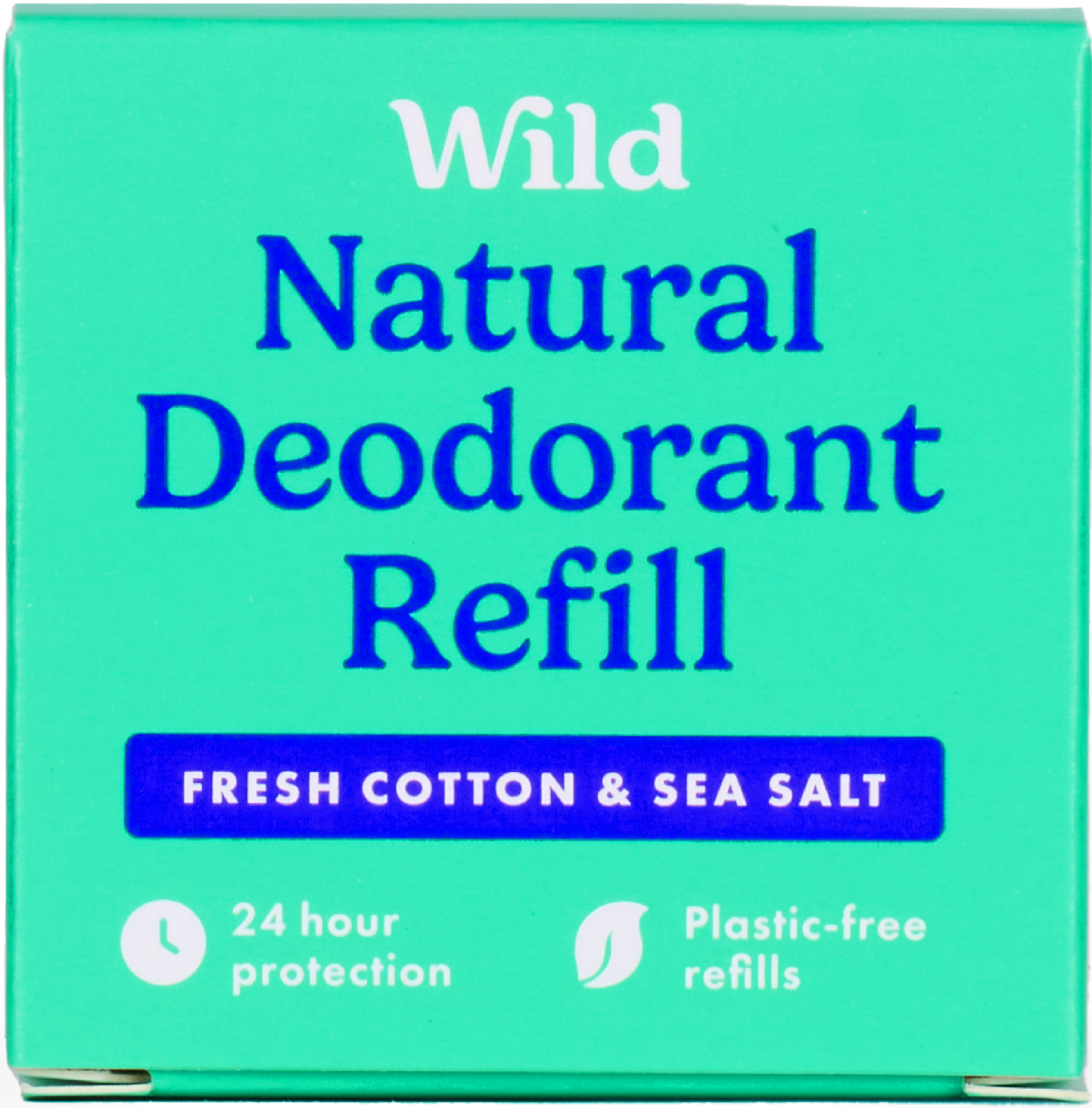Wild Deo Cotton & Sea Salt refill 40 g - Apotek 1