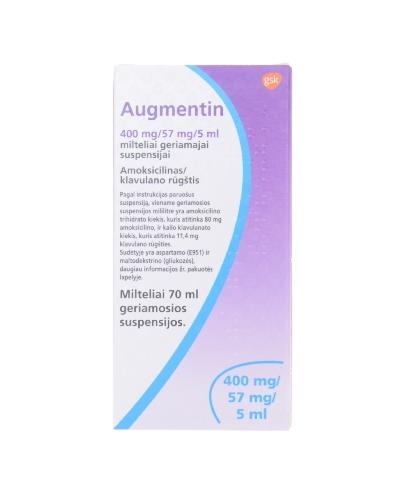 Augmentin 40057 Mg5 Ml Pulver Til Mikstur Suspensjon Med Fruktsmak