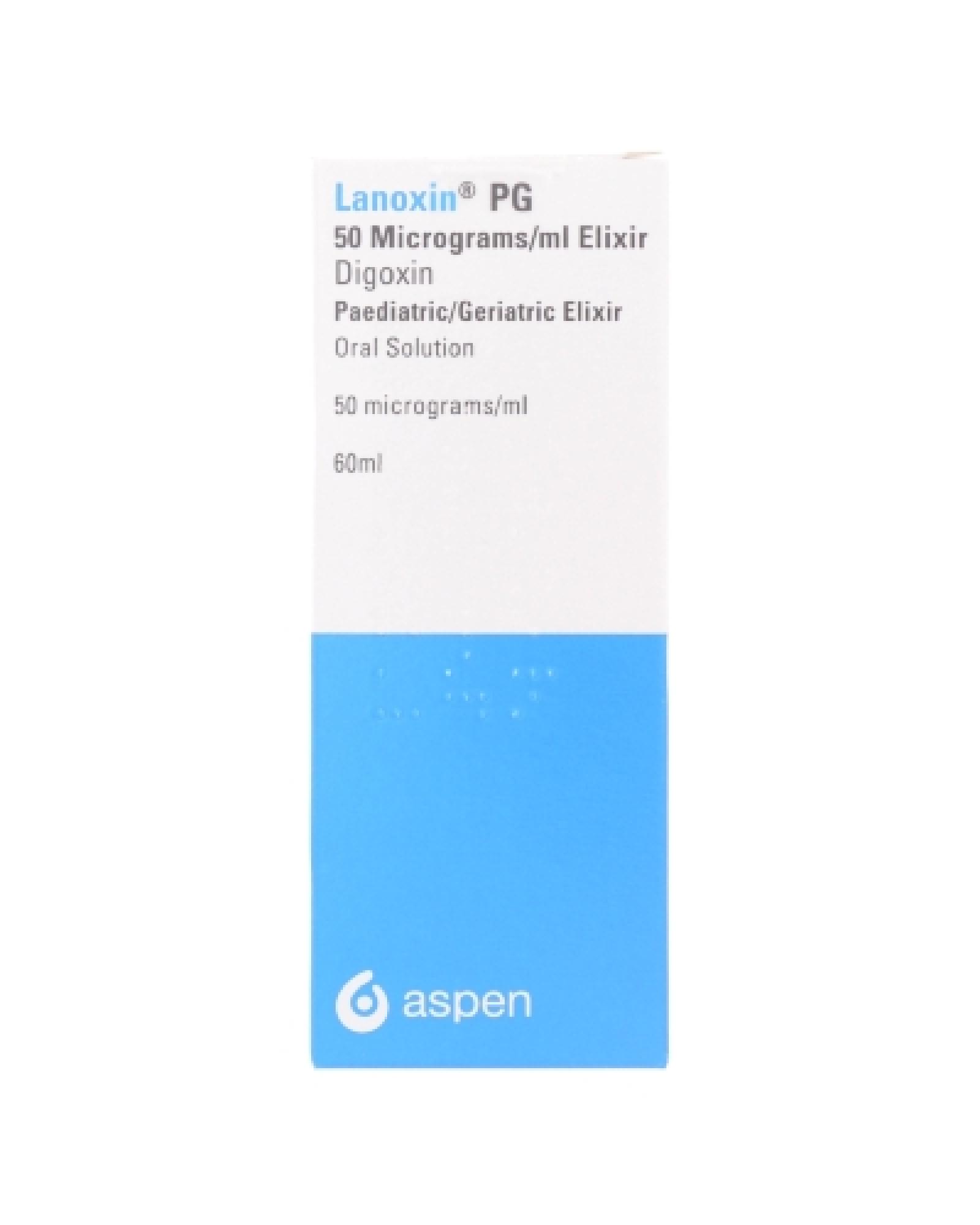 Lanoxin PG 50mcg/ml mikstur 60 ml - Apotek 1