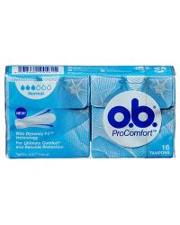 O.b. ProComfort Normal Tamponger 16 Stk - Apotek 1