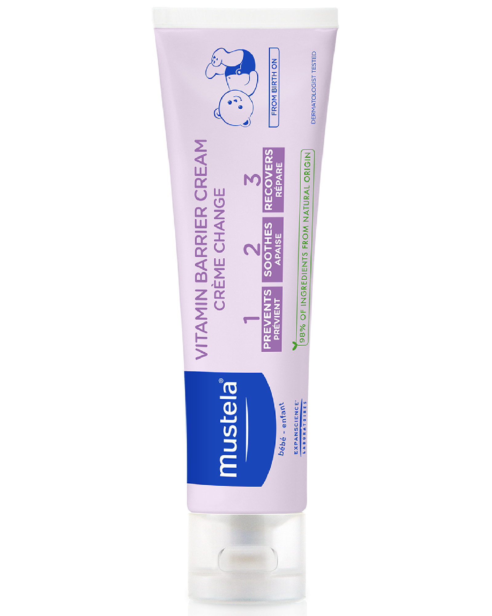 Mustela Vitamin Barrier Cream Barrierekrem 100 Ml Apotek 1