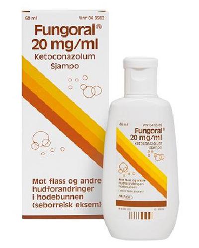 Fungoral 20mg Ml Sjampo 60ml Apotek 1