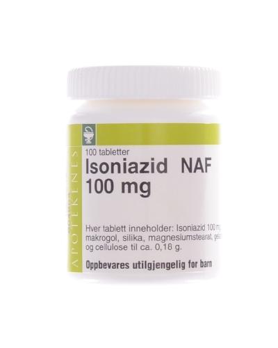 Isoniazid NAF tab 100mg 100 - Apotek 1