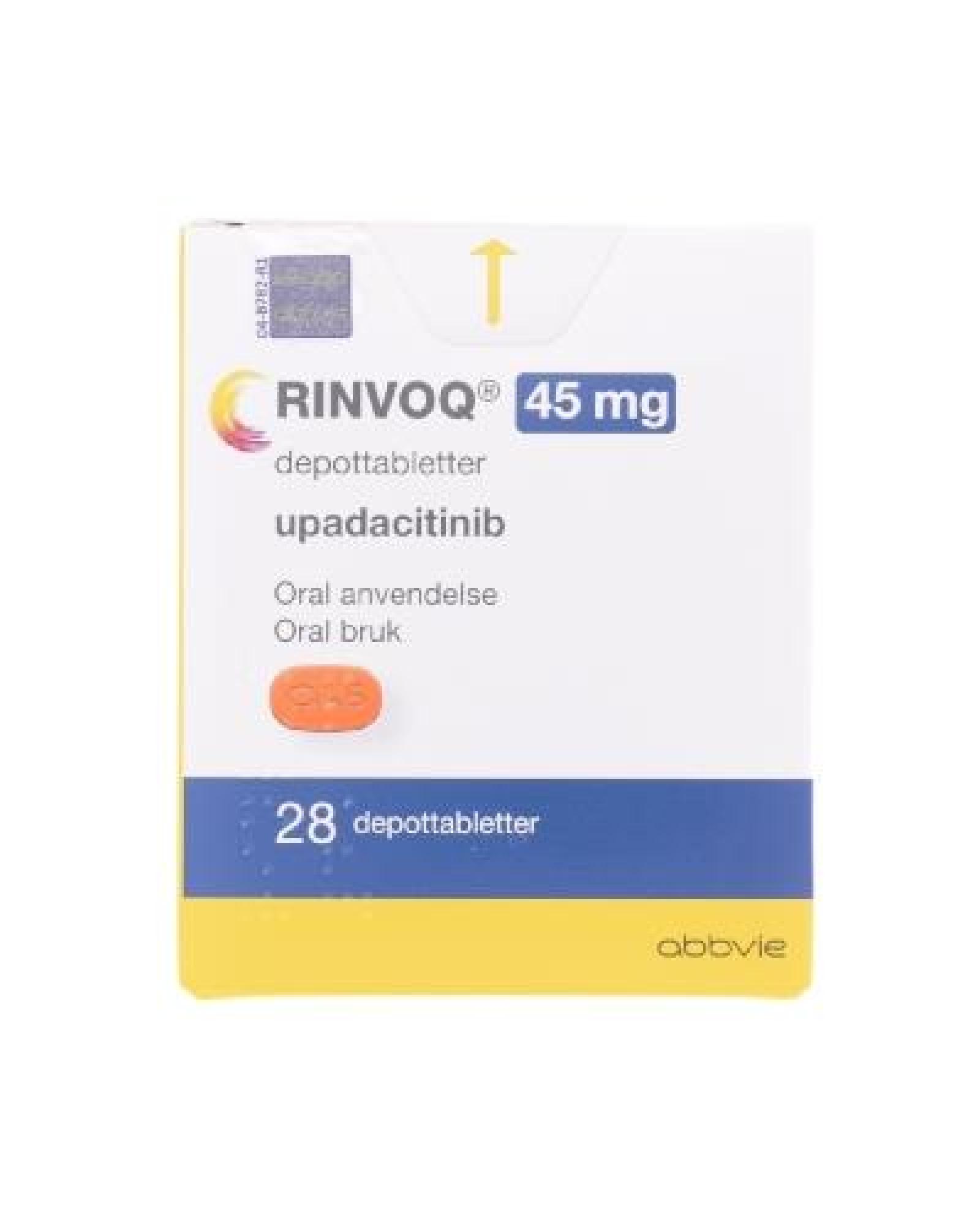 Rinvoq Depottab 45mg - Apotek 1