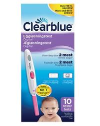 Clearblue digital eggløsningstest dobbel hormonindikator