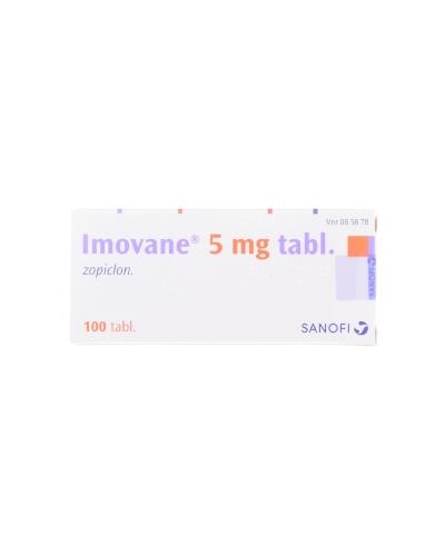 Imovane 5 Mg Filmdrasjerte Tabletter 100stk Apotek 1