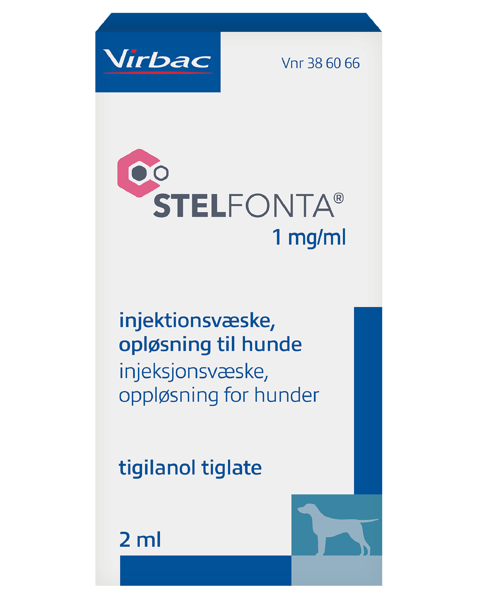 Stelfonta 1 mg/ml injeksjonsvæske, oppløsning hetteglass 2 ml - Apotek 1