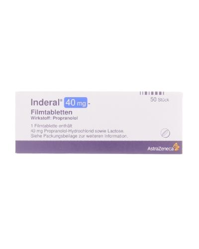 Propranolol 40mg inderal