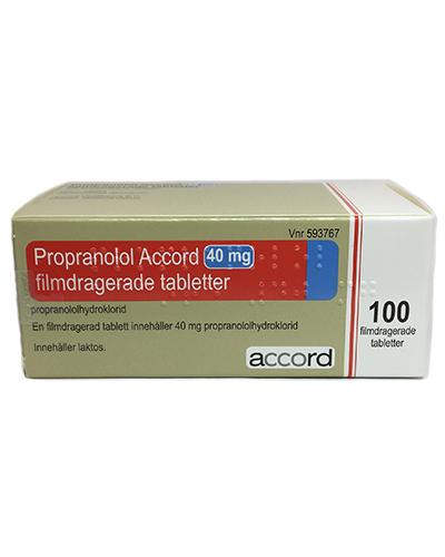 Propranolol 2x 40 Mg