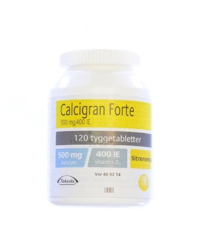 Calcigran forte resept